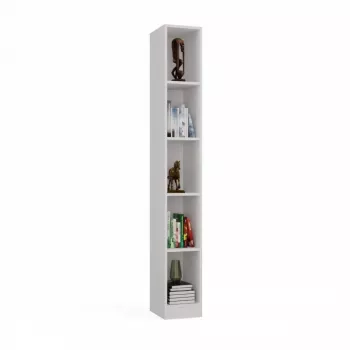 top e shop boekenkast REGAŁ R25 25 cm wit – uit één deel bestaande boekenkast