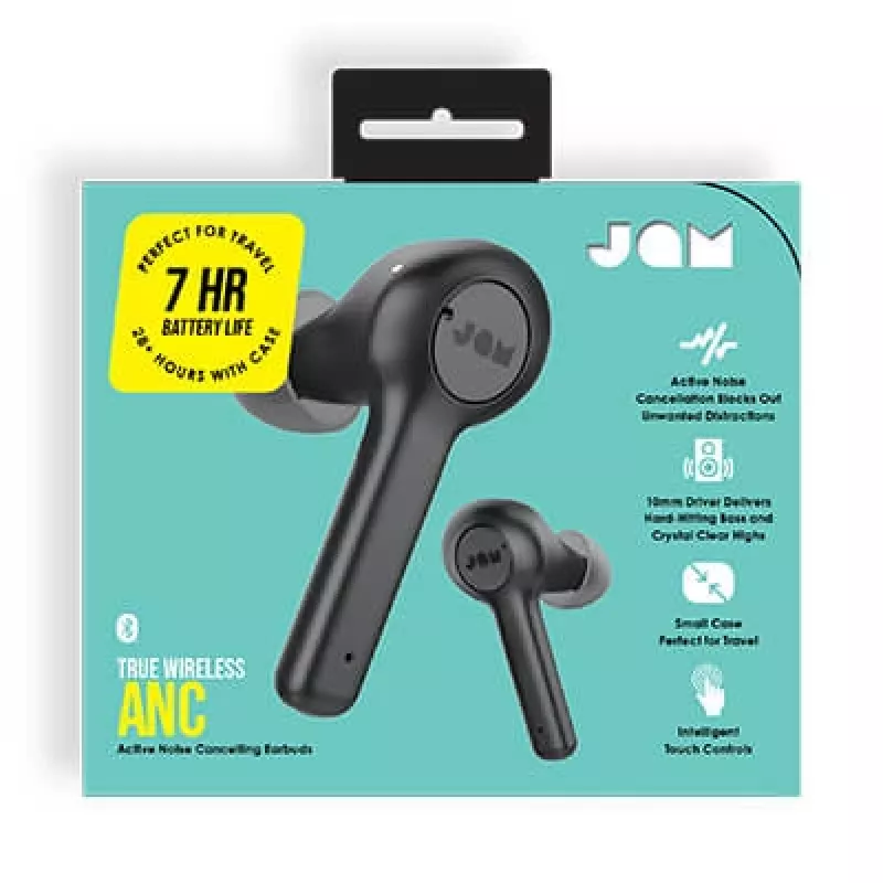 Jam Earbuds TWS ANC Bluetooth zwart