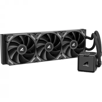 All-in-One CPU-vloeistofkoeler Sharkoon S40, 360 mm radiator, zwart