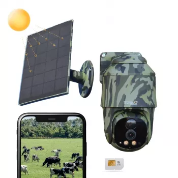Technaxx 4G PT Dome TX-290 met zonnepaneel