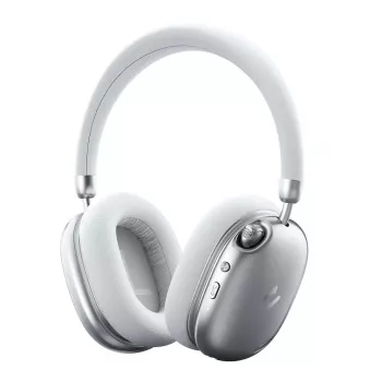 Havit Space S1 - draadloze Bluetooth-koptelefoon met ruisonderdrukking (zilver)
