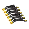 Stroomkabel APC AP8706S-WW zwart 1,83 m C13 C14 koppeling