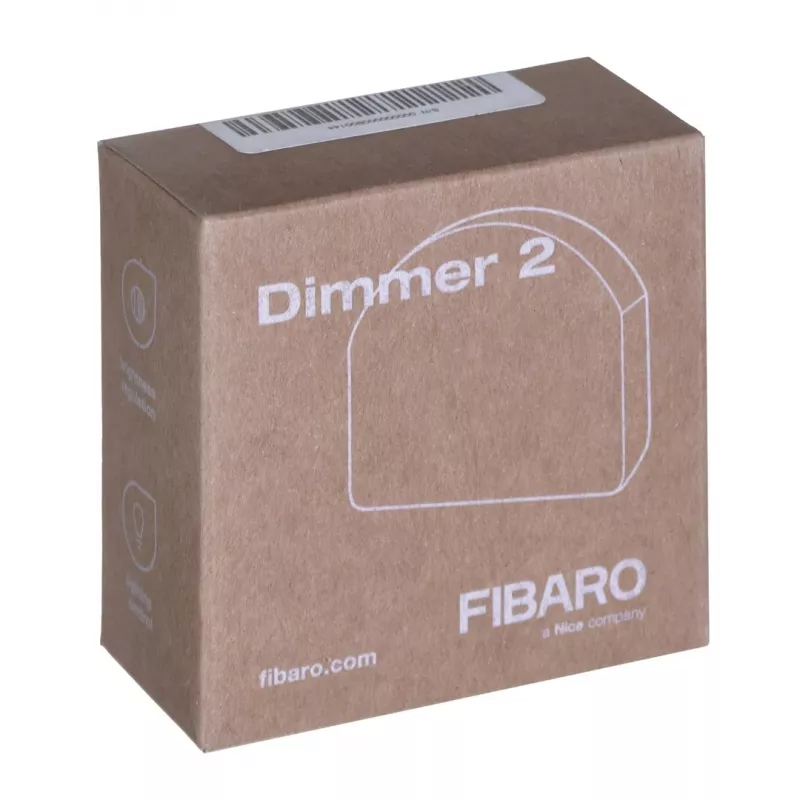 Fibaro Dimmer 2 FGD-212 Z-Wave dimmermodule, zwart