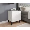 Nachtkastje cama meble NOVA met 1 lade 44×40×52 cm, wit mat