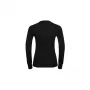 Odlo BL TOP ronde hals lange mouw ACTIVE WARM ECO dames-T-shirt, maat S, zwart