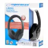 Esperanza Libero EH163K hoofdtelefoon draadloos hoofdband muziek mini-USB Bluetooth zwart