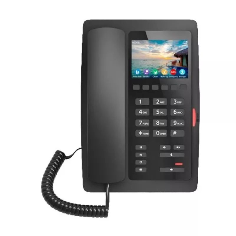Fanvil H5W IP-telefoon zwart 2 lijnen Wi-Fi