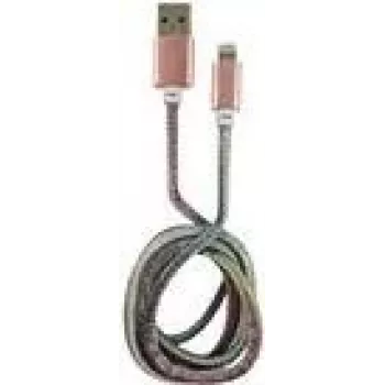 LC-POWER kabel USB-Lightning-1M-4 1 m blauw/roze, USB-A naar Lightning (LC-C-USB-LIGHTNING-1M-4)