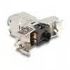 Netwerkkabel-koppelaar DeLOCK 88198 LSA naar LSA Cat.6A STP 31,6 mm roestvrij staal