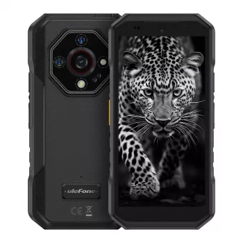 Smartphone UleFone Armor X32 6,1 inch 6 GB RAM 128 GB opslag Future zwart, energie-efficiëntieklasse B
