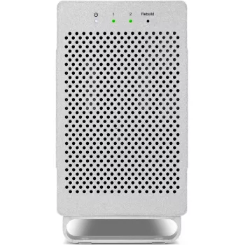 OWC Mercury Elite Pro Dual wit – externe behuizing voor 2× 3,5 inch SATA harde schijven, RAID 0/1/SPAN, USB Type-B