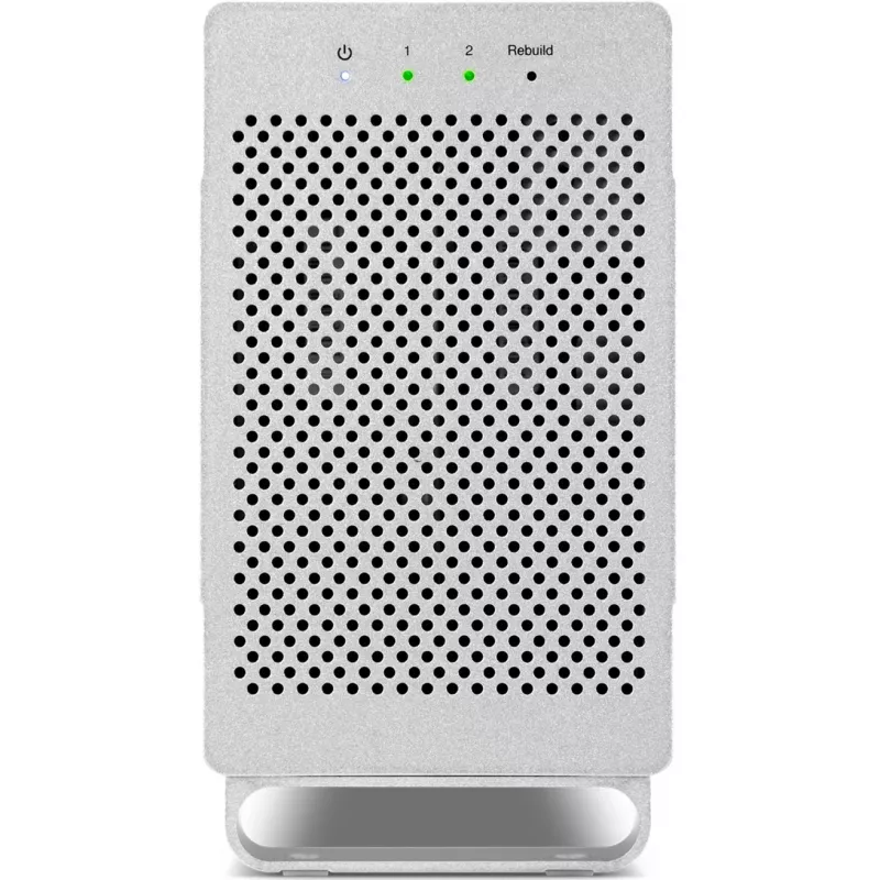OWC Mercury Elite Pro Dual wit – externe behuizing voor 2× 3,5 inch SATA harde schijven, RAID 0/1/SPAN, USB Type-B
