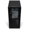 ssupd Meshroom S V2 mini-pc-behuizing, ATX-ondersteuning, mesh-front, PCIe 5.0 ready – zwart