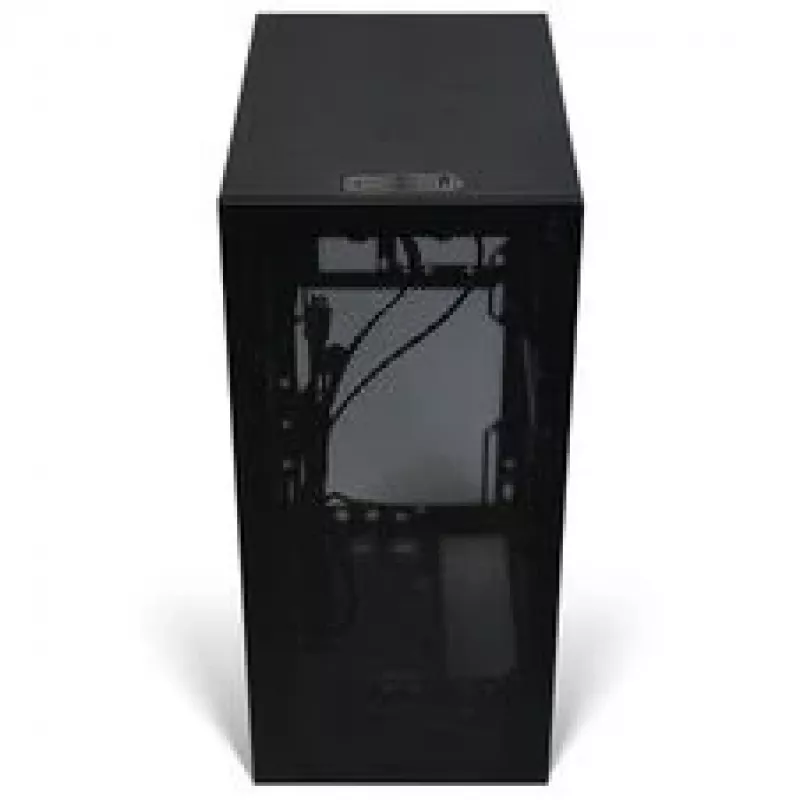 ssupd Meshroom S V2 mini-pc-behuizing, ATX-ondersteuning, mesh-front, PCIe 5.0 ready – zwart