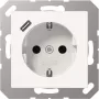 Schuko-stopcontact met USB A1520-18CWW Type-C (A1520-18CWW)