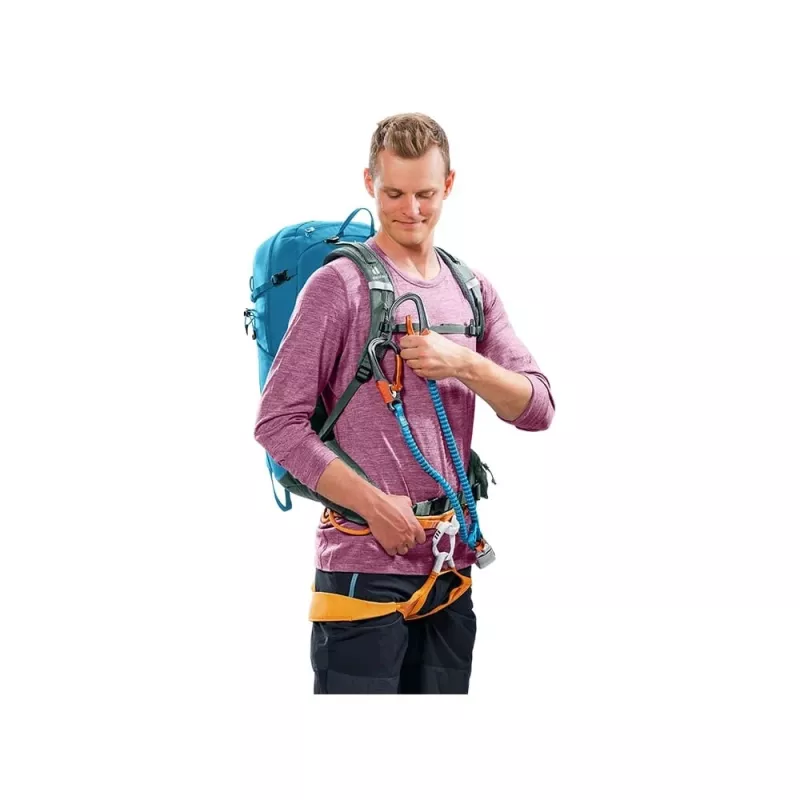 Wandelrugzak Deuter Trail Pro 33 wave-ivy