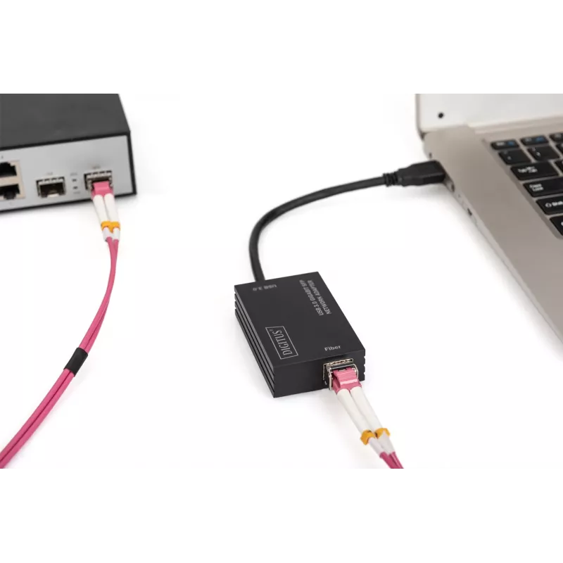 SFP-netwerkadapter Digitus DN-3026 USB 3.0 Gigabit