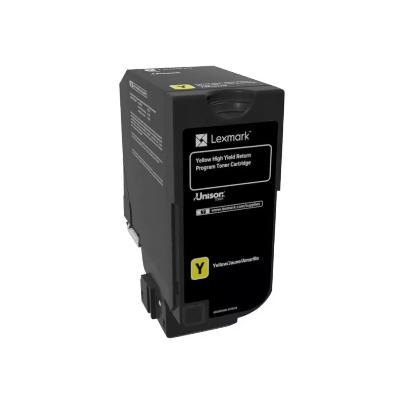 LEXMARK 74C2HY0 toner Lexmark 74C2HY0 geel 12.000 pagina's CS725de / CS725dte