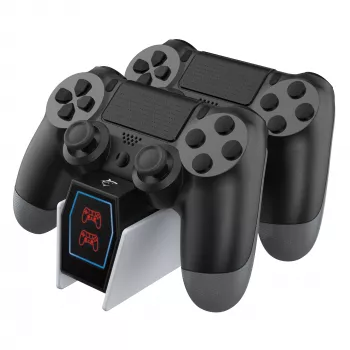 Oplaadstation White Shark PS4-0417 dubbel oplaadstation voor PS4-controller