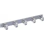Rittal DK 7159.035 Kabelmanagementpaneel 19 inch, 1 U, 5 kabelgeleiderringen, RAL 7035