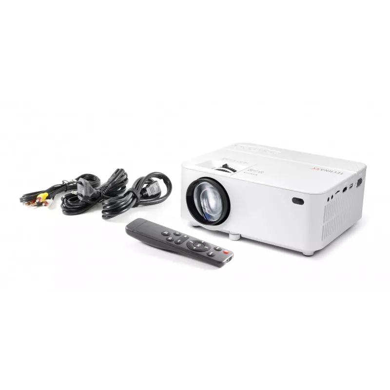 Technaxx TX-113 standard throw-projector 1800 ANSI lumen LED 800x480 wit