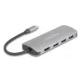 USB-C-hub DELOCK 64323 — USB 3.2 Gen 2 Type-C-host, HDMI + 2× USB-A + 2× USB-C, 10 Gbit/s, grijs