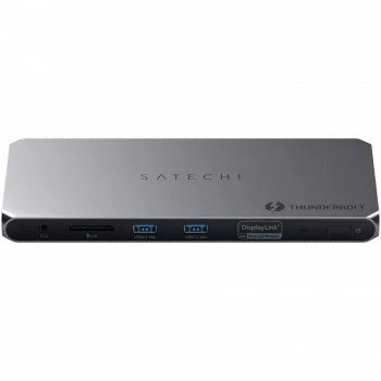 Satechi Thunderbolt 4-dock ST-DT4MDM-EU — Thunderbolt 4-dockingstation, 2× HDMI 2.0, 2× USB-A 3.2