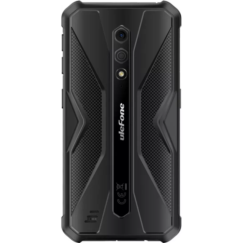 Robuuste smartphone UleFone Armor X12 — 3 GB RAM, 32 GB opslag, geheel in zwart