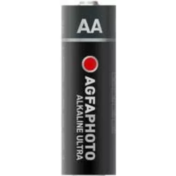 AgfaPhoto Ultra LR6 Mignon AA batterij, alkali-mangaan, 1,5 V, 4 st.