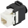 Keystone-module LOGON LKS310, plat, wit, RJ-45-aansluiting