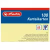 Kaartje Herlitz 1150515 geel 1 stuk
