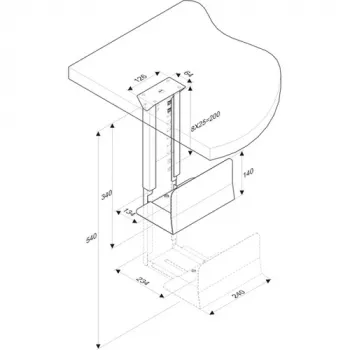 ROLINE Secomp CS-10 - Houder voor systeemeenheid - Zwart (17.03.1127)