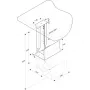 ROLINE Secomp CS-10 - Houder voor systeemeenheid - Zwart (17.03.1127)