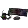 Gamingset Yenkee YGS 03 ECLIPSE 3-in-1 (toetsenbord, muis, headset)