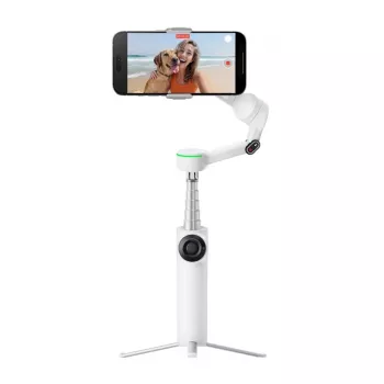 Insta360 Flow 2 Pro AI Tracker stabilisator bundel (wit)