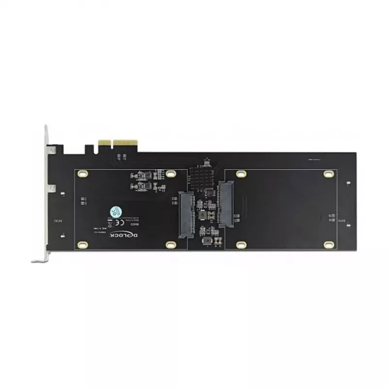 PCI Express x2-kaart DeLOCK 90433 voor 4 x SATA HDD SSD RAID