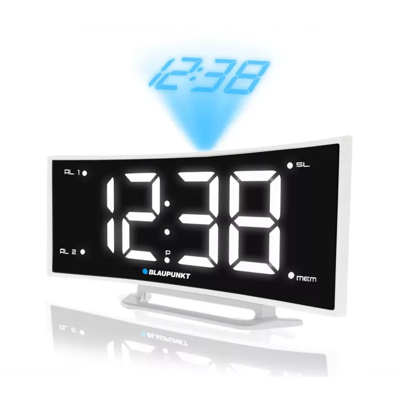 Blaupunkt CRP7WH klok zwart-wit radio (CRP7WH)