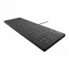 CHERRY AK-C8112 Medical USB QWERTZ Duits zwart wit full-size toetsenbord