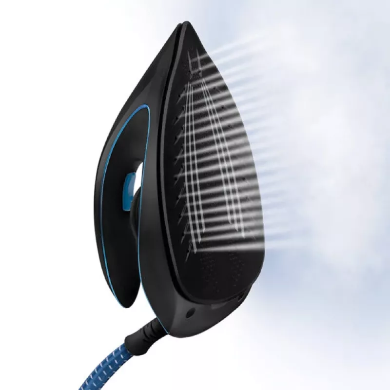Strijkijzer Zelmer Aqua Steam ZIS5400 zwart-blauw