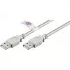 Goobay 50796 USB-kabel grijs