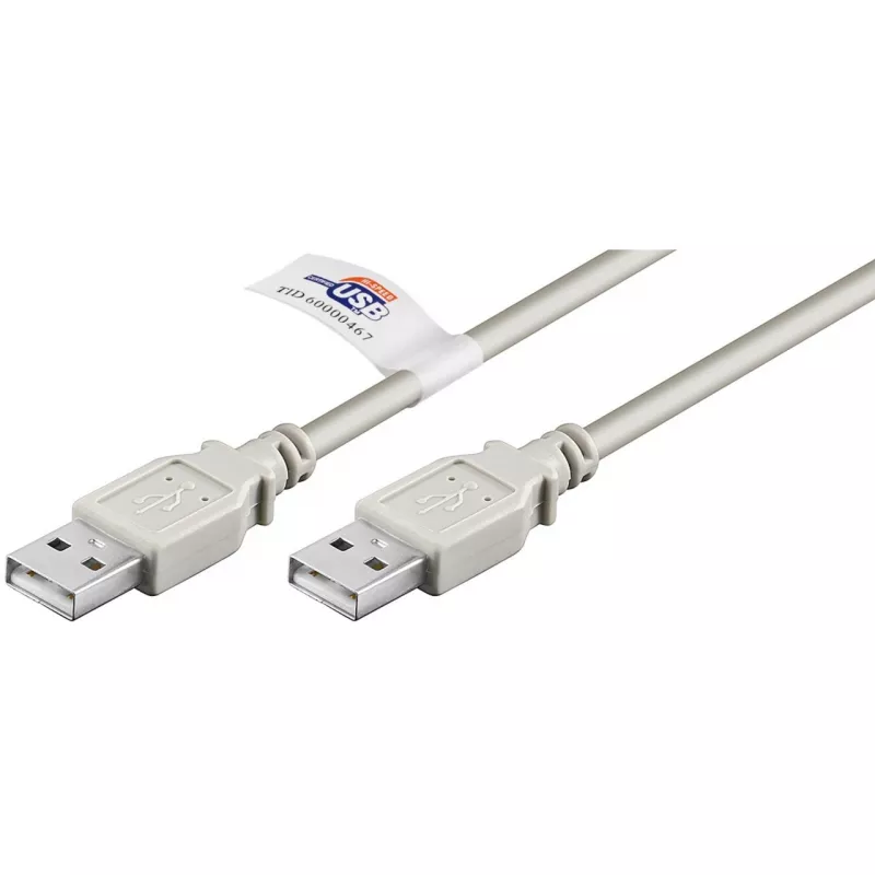 Goobay 50796 USB-kabel grijs