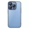 Baseus beschermhoes voor iPhone 14 Pro – transparant glitterblauw
