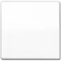 Wandschakelaar-afdekplaat JUNG AS 591 BF WW, wit, compatibel met de series 501/502/503/506/507, IP44