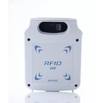 RFID-lezer Denso SP1-QUBi met Bluetooth en USB, ingebouwde 2900-mAh-li-ion-accu, wit