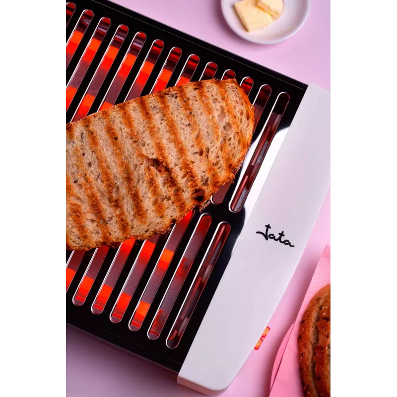 Toaster JATA TT5016 1000 W grijs roestvrij staal
