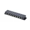 Extralink 8-poorts PoE-injector, 8x 100 Mb/s RJ45