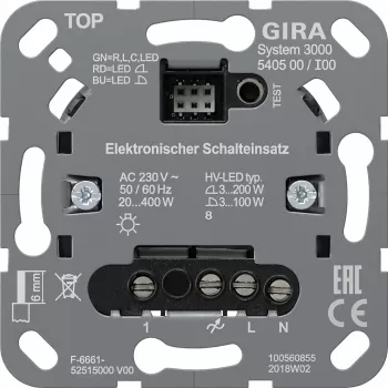gira S3000 schakel-inzetmodule 540500 voor elektrische schakelsystemen