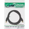 Microconnect USBAB5G USB-kabel USB 2.0 5 m USB A USB B zwart