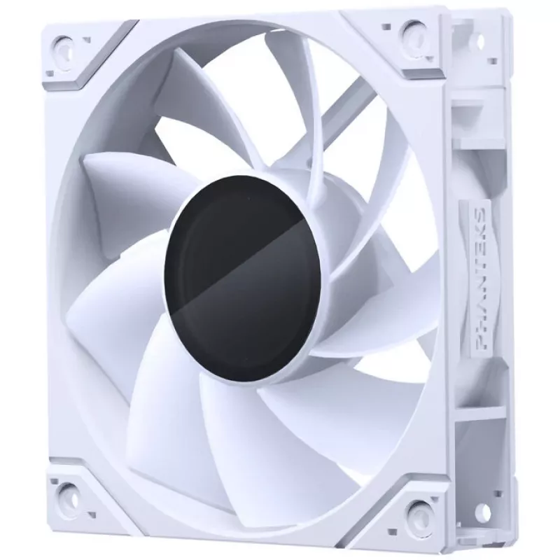 Phanteks M25 Gen2 PH-F120M25R_G2_DWT01 120 mm PWM D-RGB behuizingsventilator met omgekeerde bladen, wit