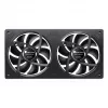 Jonsbo ZA-240 Infinity Mirror ARGB PWM-ventilator met omgekeerde bladen, 240 mm, zwart